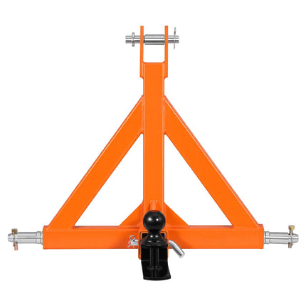 Category 1 3-Point Trailer Hitch, 2 in Receiver, Ball