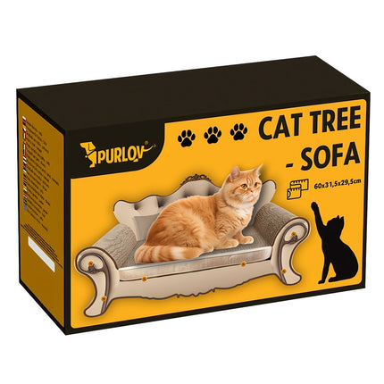 Griffoir pour chat - canapé Purlov 24285