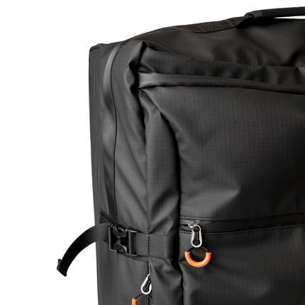 Cavalet Obsidian Cargo XL Reisetasche mit Rollen, 141 l, 92 cm, Schwarz