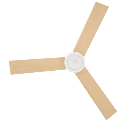 Deckenventilator mit Licht & Fernbedienung, 3 Geschwindigkeiten, leise & dimmbar