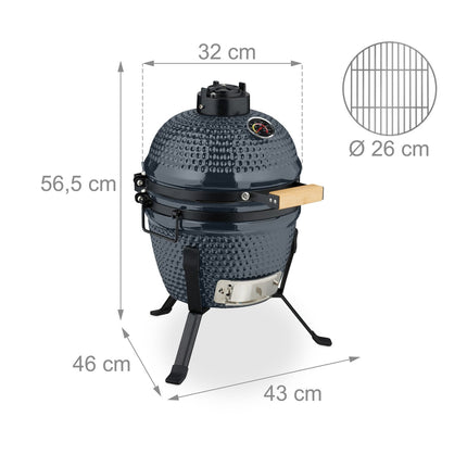 Keramik-Kamado-Grill – Vielseitig zum Grillen & Backen