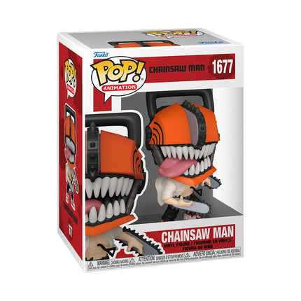 Figurine Funko Pop! en vinyle Chainsaw Man avec variante Chase