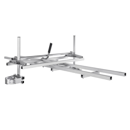 Chainsaw Mill With 9 ft Rail Guide, Fits 14-36 in Bars