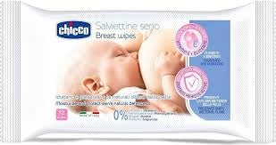 Lingettes nettoyantes pour les seins Chicco, 72 pièces
