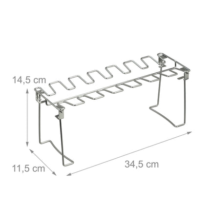 Hähnchenschenkelhalter für BBQ & Ofen, 2er-Set