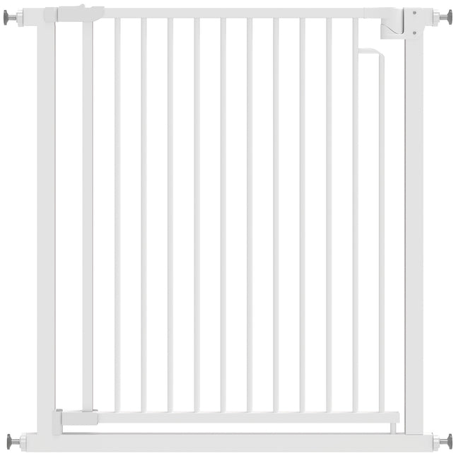 Barrière de sécurité pour enfants, sans perçage, fermeture automatique, 76-80 x 76 cm