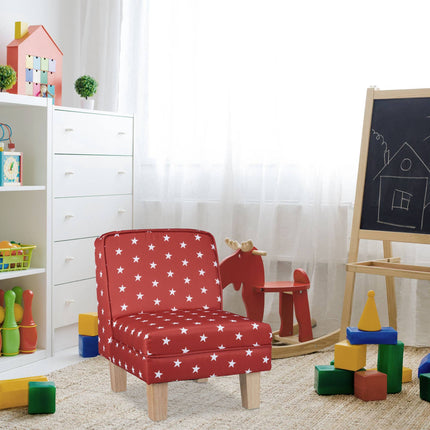 Fauteuil pour enfant avec étoiles