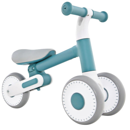 Draisienne pour enfant avec hauteur d'assise réglable et design pliable, draisienne d'apprentissage à partir de 1 an bleu