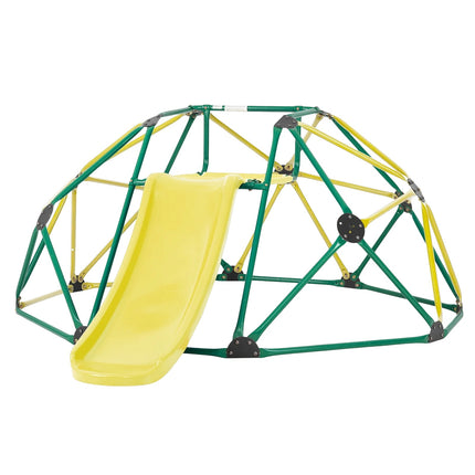 Dôme d'escalade pour enfants avec toboggan, capacité de charge de 180 kg