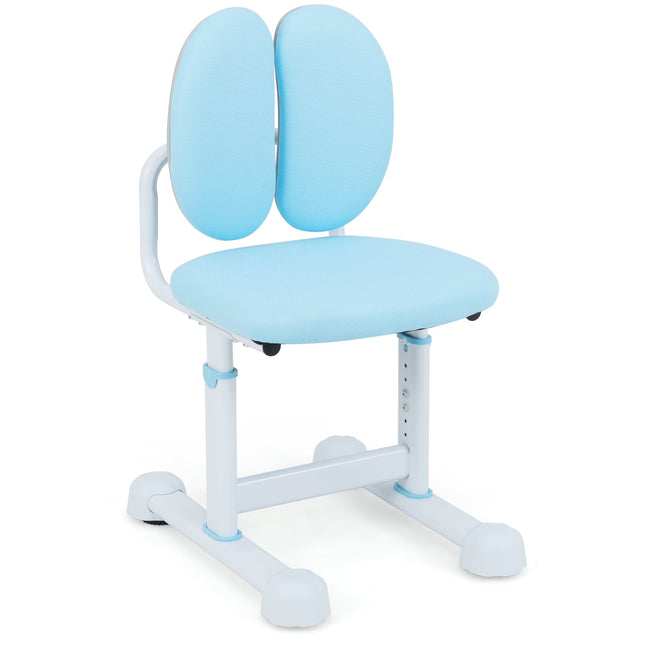 Chaise de bureau pour enfants, hauteur réglable, dossier ergonomique
