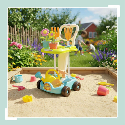 Ensemble d'outils de jardinage pour enfants - 13 pièces