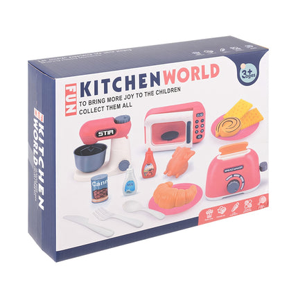 Ensemble de cuisine pour enfants, 26 accessoires de jeu