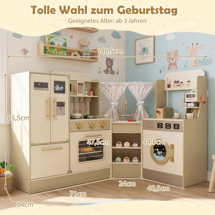 Cuisine pour enfants avec robinet et lave-vaisselle