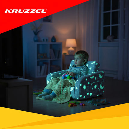 Fauteuil inclinable pour enfants avec fonction chaise longue
