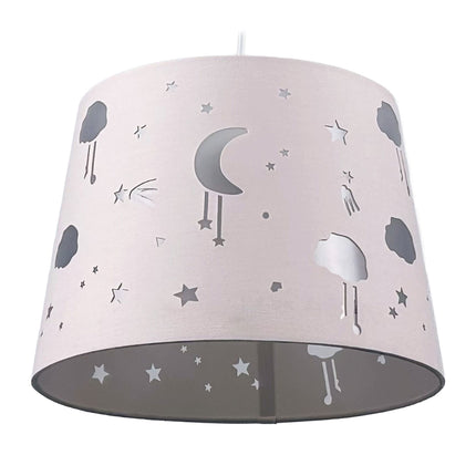 Lampe suspendue pour chambre d'enfant - Motif ciel nocturne