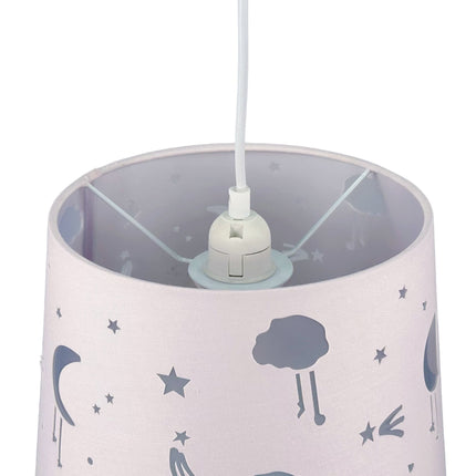 Lampe suspendue pour chambre d'enfant - Motif ciel nocturne