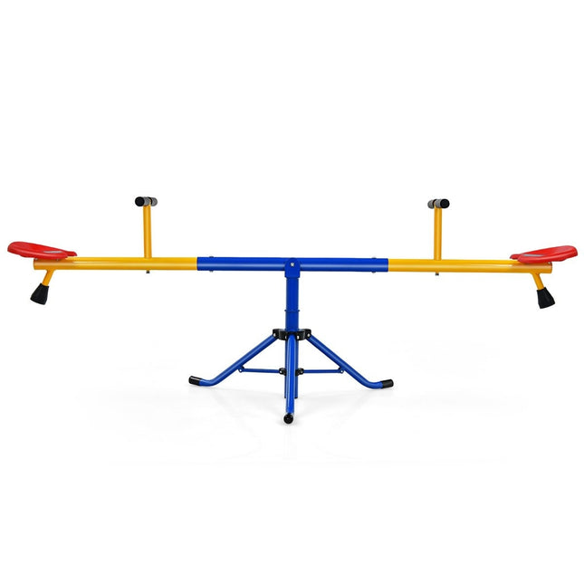 Balançoire à bascule pour enfants - Métal, 2 places, 182 cm