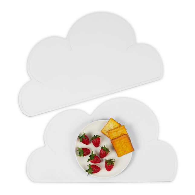 Kinder-Silikon-Tischset-Set, rutschfest, BPA-frei