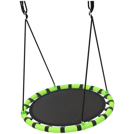 Kinderschaukel, 150 kg Tragkraft, Ø100 x 180 cm, Schwarz