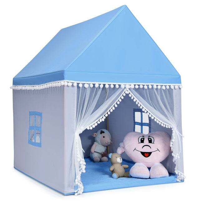 Children's Tent Playhouse Children's Playhouse Princess Princess Children's Play Tent Blue