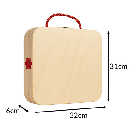 Kit de bricolage de boîte à outils en bois pour enfants, construction d'animaux et de véhicules