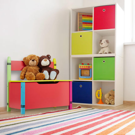 Banc pour enfant avec espace de rangement