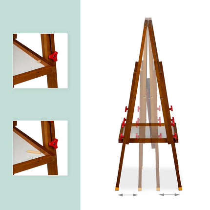 Tableau pour enfants avec tableau blanc