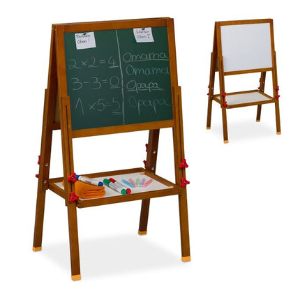 Tableau pour enfants avec tableau blanc