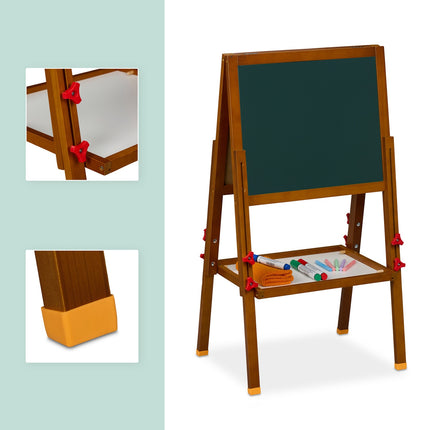 Tableau pour enfants avec tableau blanc