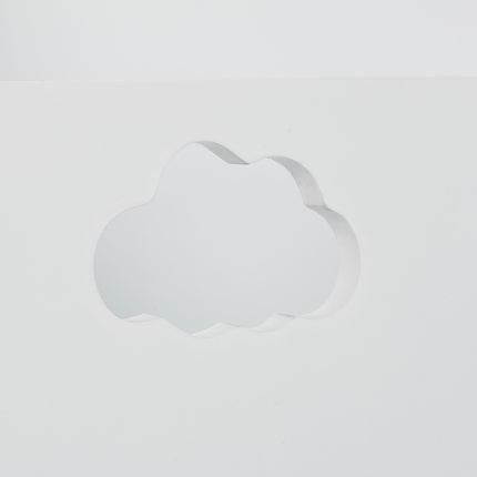 Bibliothèque pour enfants en blanc