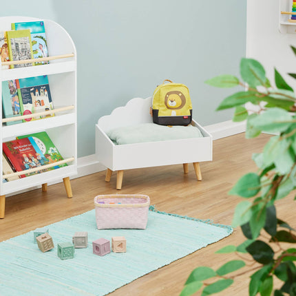 Kindertruhe im Wolkendesign