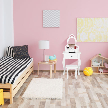 Kinderschminktisch mit Hocker