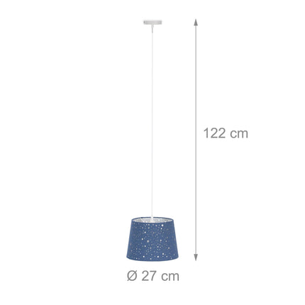 Lampe de chambre d'enfant en tissu