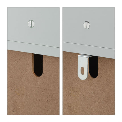 Étagère pour chambre d'enfant en gris