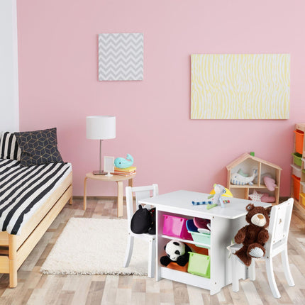 Meubles d'assise pour enfants ALBUS avec rangement