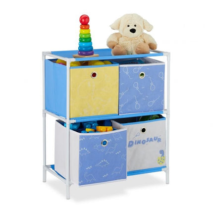 Étagère pour enfants Dino avec tiroirs