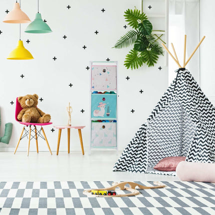Étagère pour enfants Lama avec tiroirs