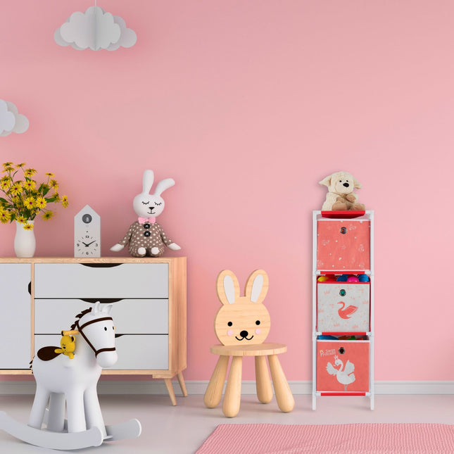Étagère pour enfants Swan avec tiroirs