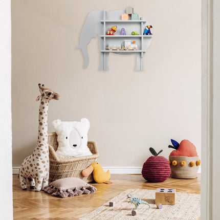 Étagère pour enfants éléphant