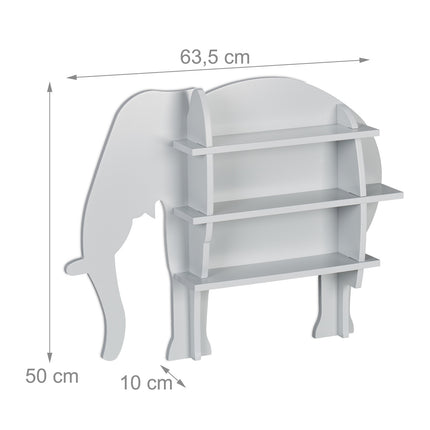 Étagère pour enfants éléphant