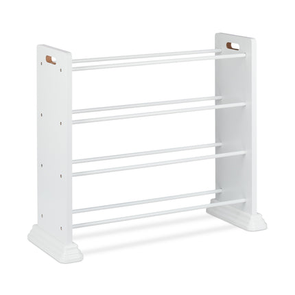 Étagère pour enfants blanche avec tiroirs de rangement