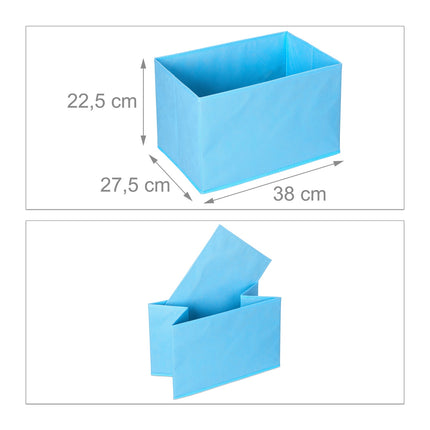 Étagère pour enfants avec 4 tiroirs en tissu