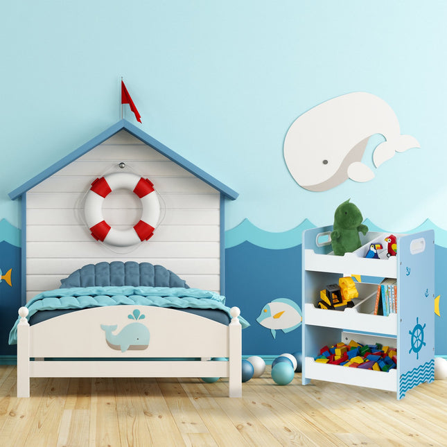 Étagère pour enfants à 5 compartiments