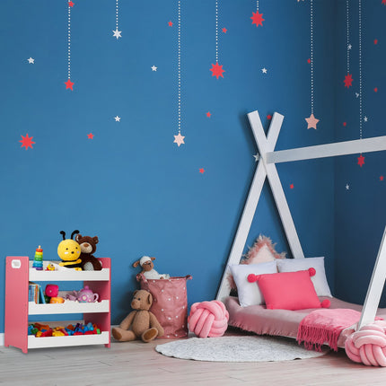 Étagère pour enfants à 5 compartiments