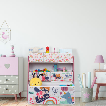 Étagère pour enfants avec 6 tiroirs de rangement