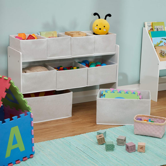 Étagère pour enfants avec 9 cases