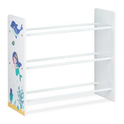 Kinderregal mit 9 Schubladen und Motiv