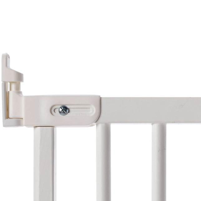 Child safety gate Flexifit Wood White 69-106.5cm