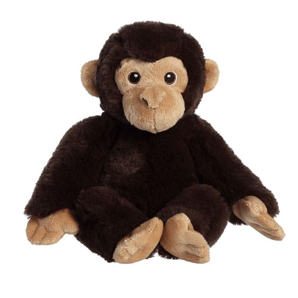 Peluche chimpanzé, matériau écologique, 25 cm