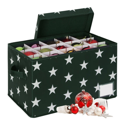 Boîte de rangement pour boules de Noël, peut contenir 30 décorations